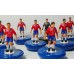 Subbuteo Andrew Table Soccer Chile National Team on classic Hasbro bases